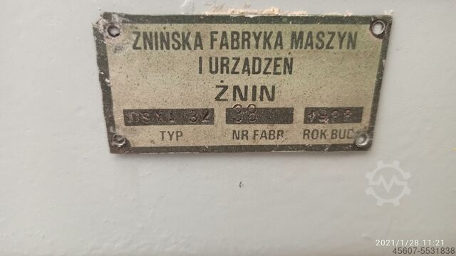 Wyrówniarka żefam żnin 320 lignum nsxa32 Zefam żnin nsxa 320