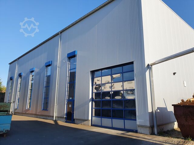 Hall construction Hallenvermietung Produktions- und Montagehalle 850m²