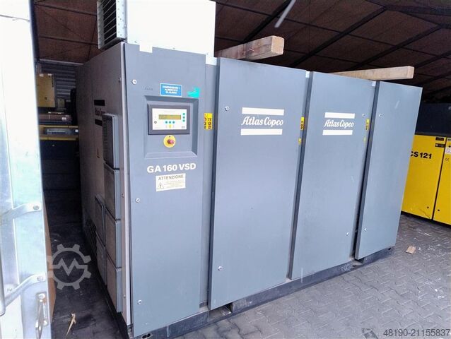 šroubový kompresor S016383 Atlas Copco GA160VSD