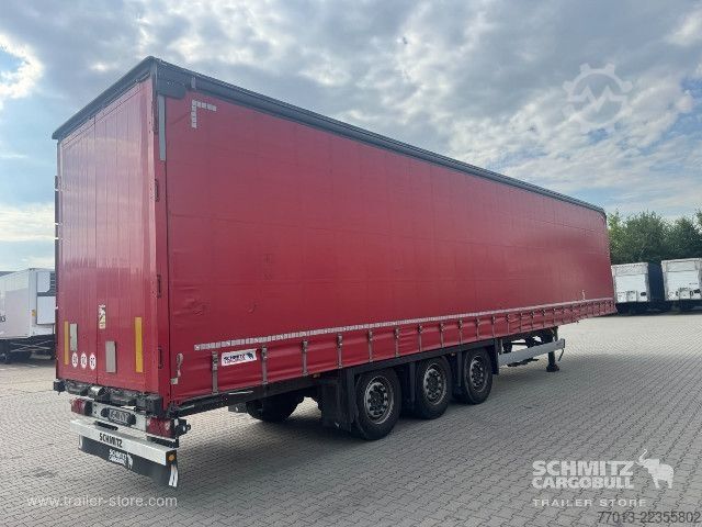 Åben sættevogn med presenning Schmitz Cargobull Curtainsider Mega