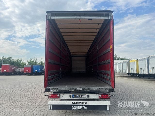 Åben sættevogn med presenning Schmitz Cargobull Curtainsider Mega