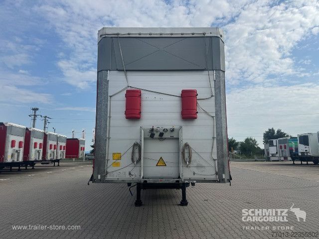 Åben sættevogn med presenning Schmitz Cargobull Curtainsider Mega