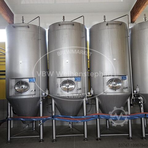 Rezervoare cilindro-conice pentru fermentare și depozitare (ZKG) [7 bucăți] Nordhausen 