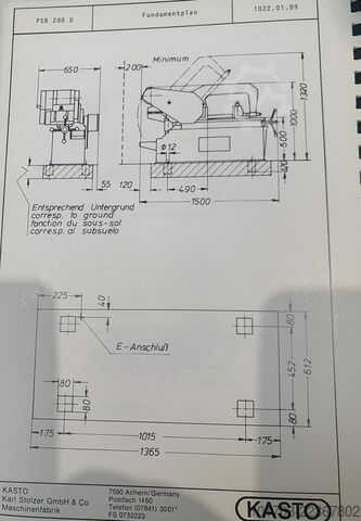 Alternatieve zaag KASTO PSB 280 U