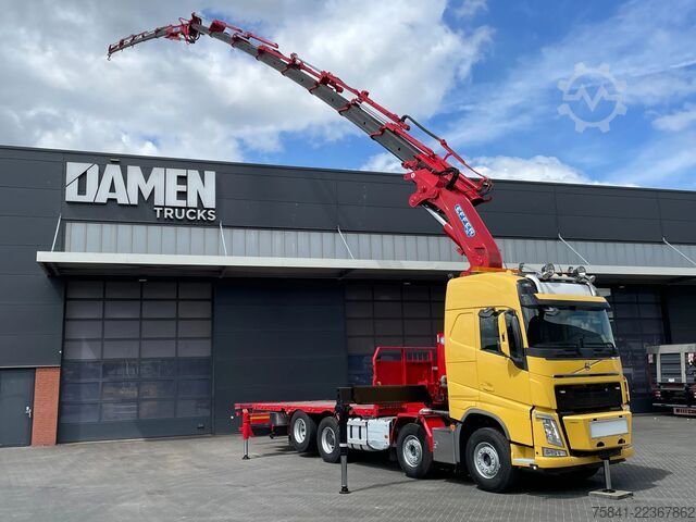 Vrachtwagen met kraan Volvo FH 540 FH 540 8x2 Effer 955 8S + JIB 6S