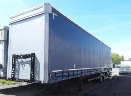 Naczepa otwarta z plandeką KöGEL MEGA S24-1,15 13.620MM, SAF, LIFT,  MIETKAUF MöGLICH