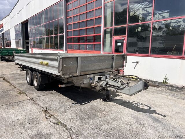 Three-way tipper trailer Humbaur htk105024  Tandemkipper- Tieflader