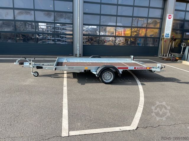 Biltransporttrailer TEMARED Car Flat 3518 für PKW bis 1.438  kg - Kippbar