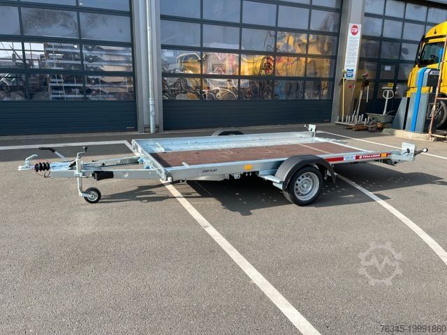 Biltransporttrailer TEMARED Car Flat 3518 für PKW bis 1.438  kg - Kippbar