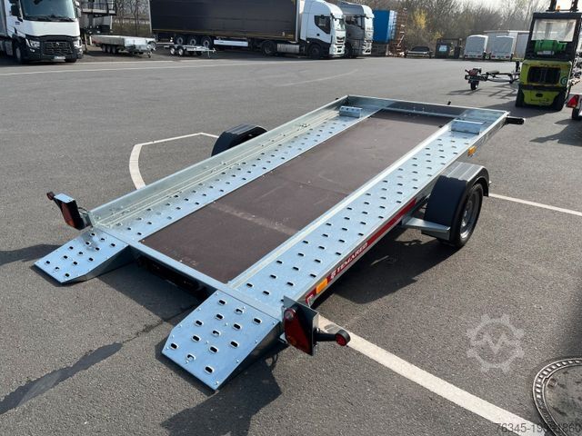 Biltransporttrailer TEMARED Car Flat 3518 für PKW bis 1.438 kg - Kippbar
