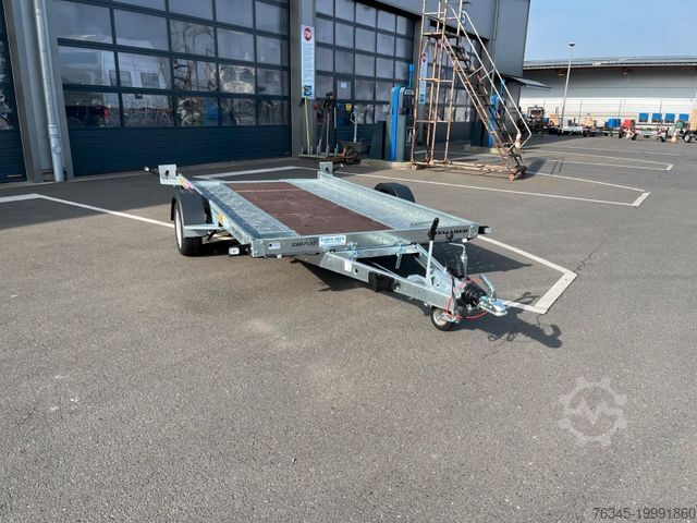 Biltransporttrailer TEMARED Car Flat 3518 für PKW bis 1.438 kg - Kippbar