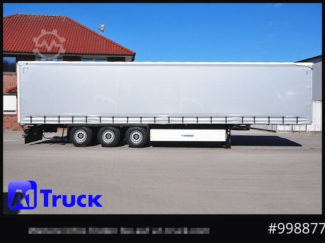 Brandalı açık yarı römork KRONE 5 x SD Tautliner, mit TPMS, NEU, sofort verfügbar,
