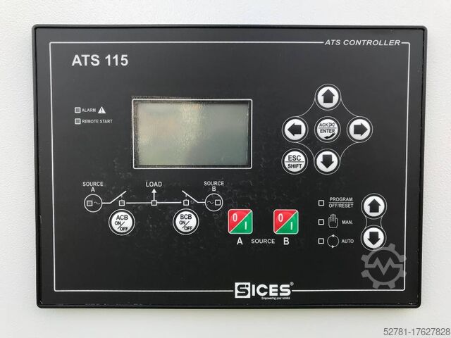 Baumaschine ATS Panel 2.000A - Max 1.380 kVA - DPX-27512