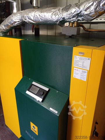 Complete biomassa verwarmingsinstallatie KWB Samenstel