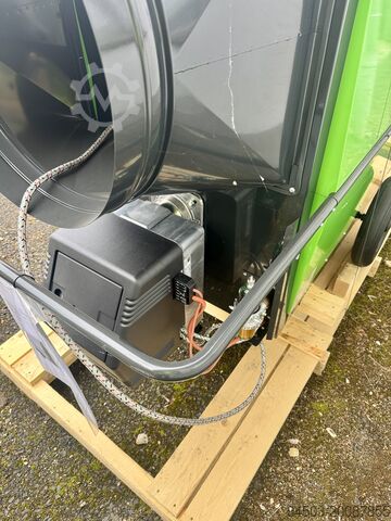 Teplovzdušná kamna, dílenská kamna, halové vytápění Remko CLK 120 mit Ölbrenner