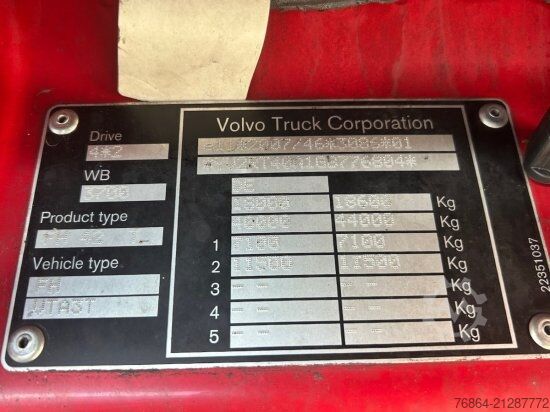 Volume tractor unit VOLVO FH 500 E6, STANDKLIMA,  LOW DECK , MEGA I-SHIFT/DUAL CLUTCH, VEB+,