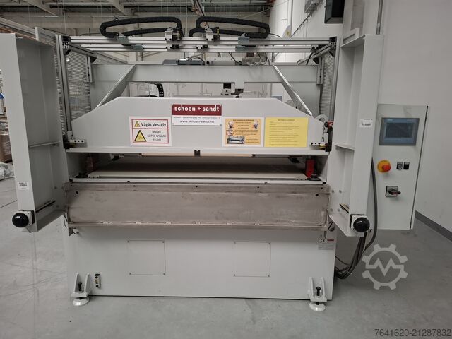 Rear-moving gantry lift table die cutting machine Schoen+Sandt Hungary Kft 5300A