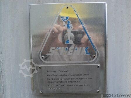 70 Sq. M., 1850 Litre, Schenk Horizontal Leaf, Vertical Tank Pressure Leaf Filter Schenk ZHF-S70-Z-C3