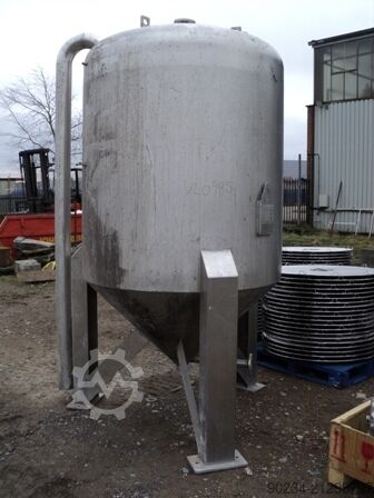 70 Sq. M., 1850 Litre, Schenk Horizontal Leaf, Vertical Tank Pressure Leaf Filter Schenk ZHF-S70-Z-C3
