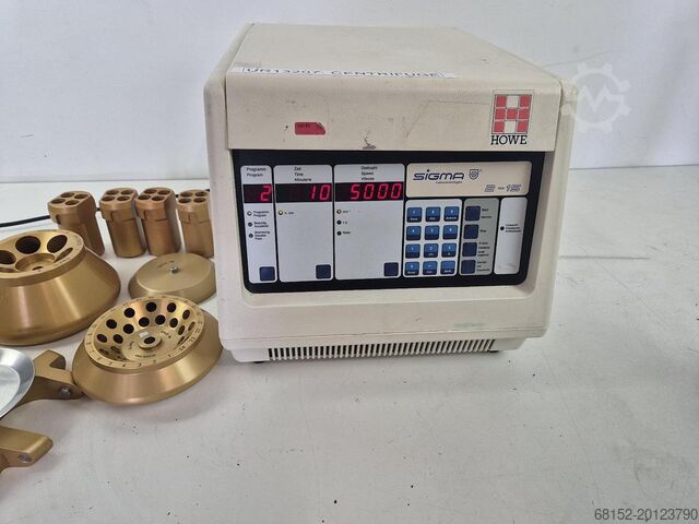Sigma 2-15 Zentrifuge + Zubehör Sigma 2-15 Centrifuge 2-15