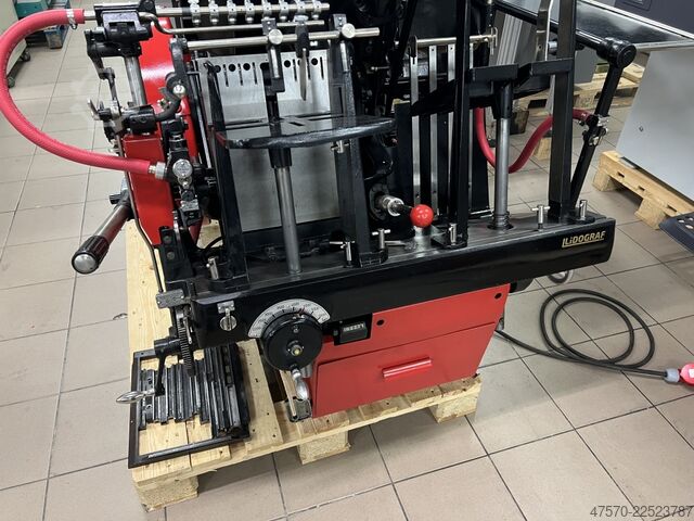 Stanzmaschine, Buchdruckmaschine Heidelberg OHT „windmill” Letterpress