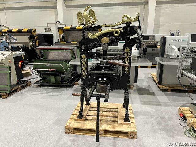 Buchdruckmaschine Columbian Press 1858 Letterpress