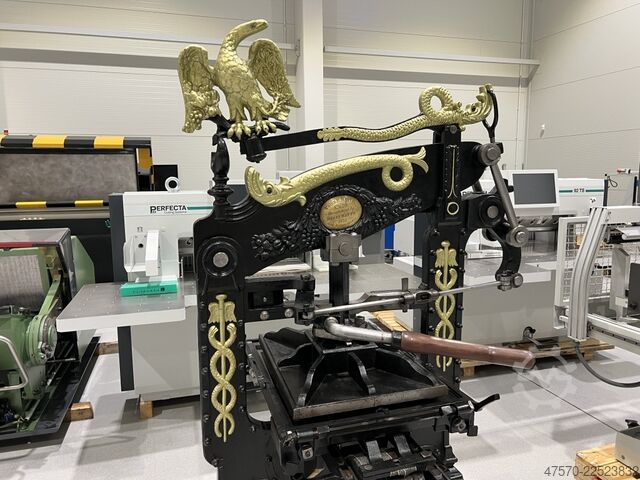 Buchdruckmaschine Columbian Press 1858 Letterpress