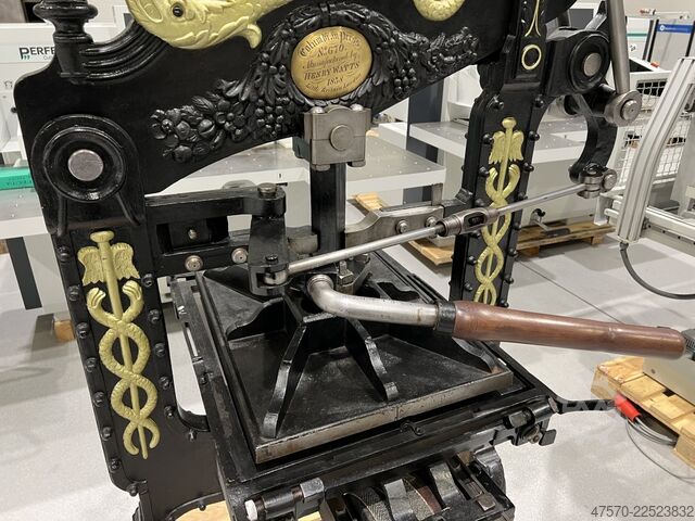 Buchdruckmaschine Columbian Press 1858 Letterpress