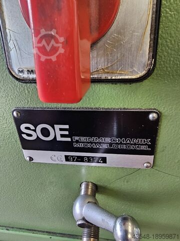 Graver slijpmachine DECKEL SOE