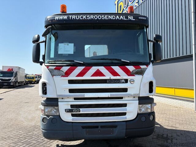 Containertransport (haakarmsysteem) Scania P 360 + HAAKARMSYSTEEM + 6X2 + EURO 5 + HOOGTE ...