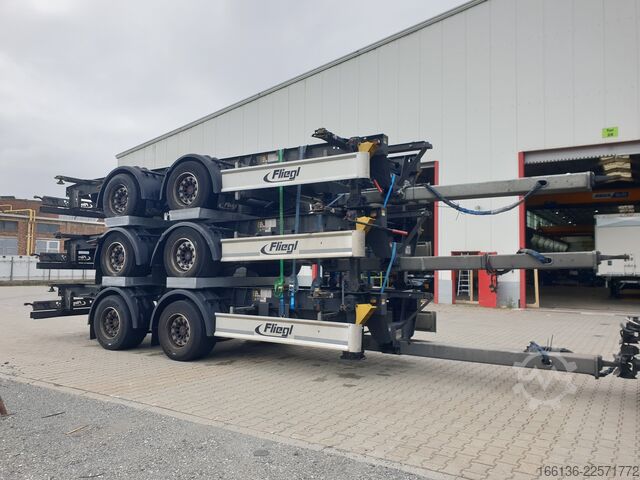  Fliegl Tandem Wechselanhänger TWP 180 Mega-EL