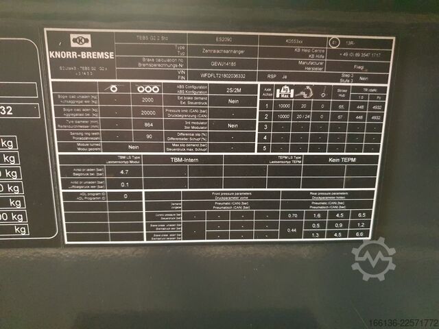  Fliegl Tandem Wechselanhänger TWP 180 Mega-EL