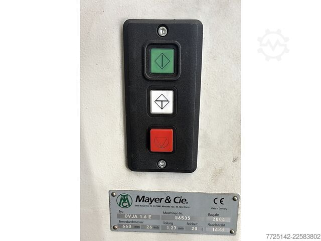 Dvocilindrična kružna jakard mašina, dvostrana, 26" Mayer & Cie. OVJA 1.6 E