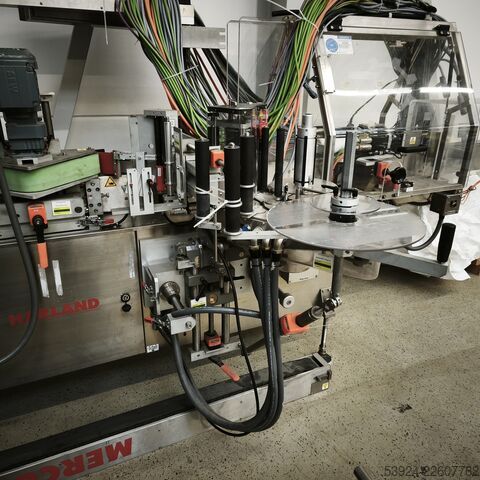 Stal nierdzewna, maszyna do etykietowania, etykieciarka Harland Machine systems Mercury