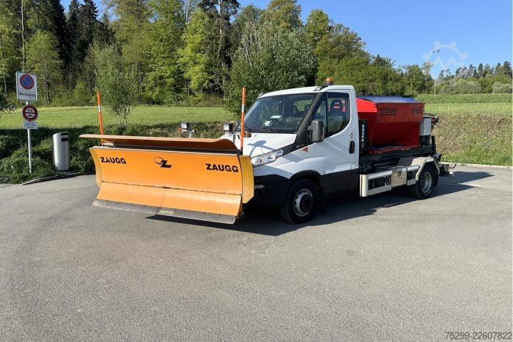 Roll-off tipper truck Iveco 70C17 Haken / Kehricht / WD