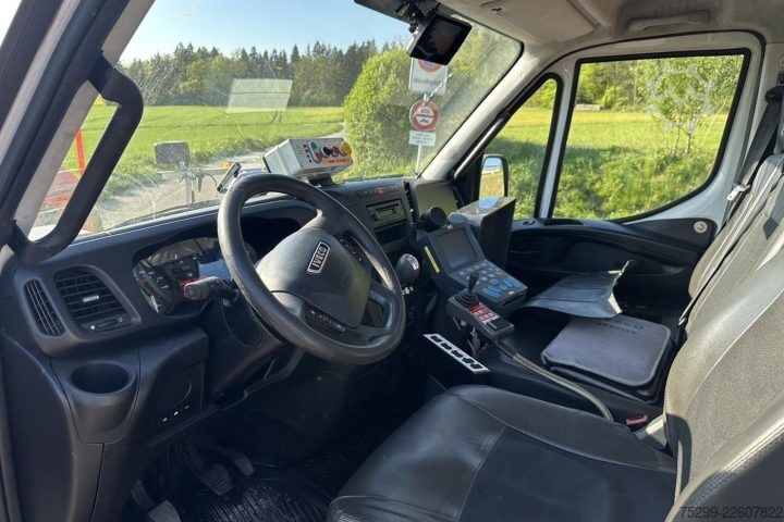 Roll-off tipper truck Iveco 70C17 Haken / Kehricht / WD