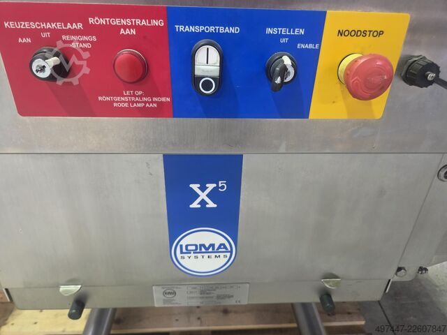 X-Ray Loma X5 with output Loma X-ray Loma X5 met uitstoot