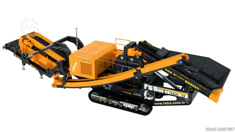 Urządzenie kruszące/mobilna kruszarnia FABO Crushing Equipment FTT-100-S Mobile Tertiary Impact Crusher