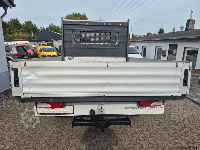 Furgão pick-up MERCEDES-BENZ Sprinter Pritsche DoKa/315*AHK-2800KG*7-Sitze*