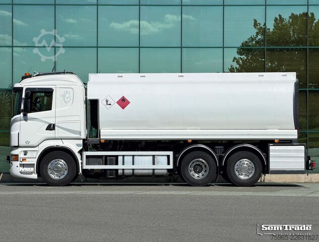 Tartálykocsi SCANIA R500 V8 EURO 5 FULL AIR 6X2 FULL ADR FUEL DIESEL