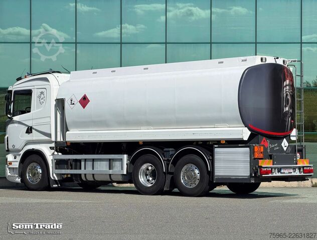 Tartálykocsi SCANIA R500 V8 EURO 5 FULL AIR 6X2 FULL ADR FUEL DIESEL
