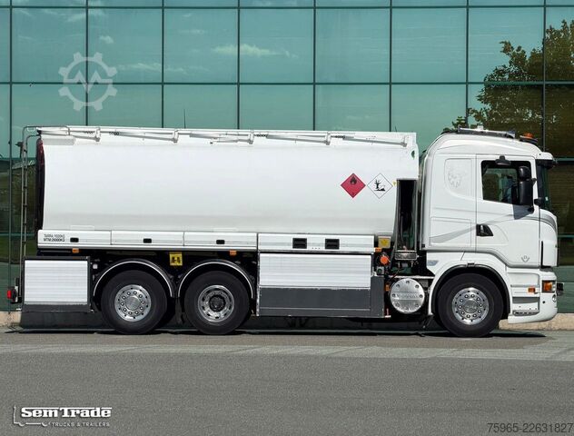 Tartálykocsi SCANIA R500 V8 EURO 5 FULL AIR 6X2 FULL ADR FUEL DIESEL