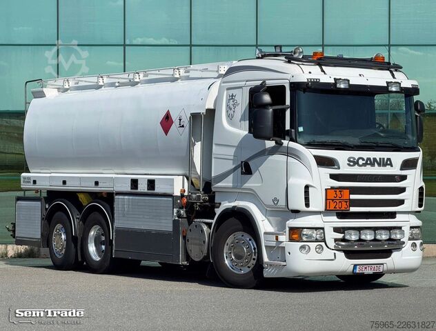 Tartálykocsi SCANIA R500 V8 EURO 5 FULL AIR 6X2 FULL ADR FUEL DIESEL