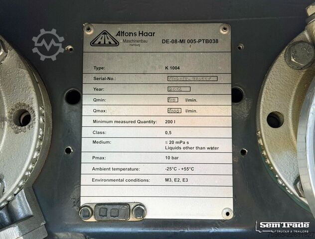 Tartálykocsi SCANIA R500 V8 EURO 5 FULL AIR 6X2 FULL ADR FUEL DIESEL