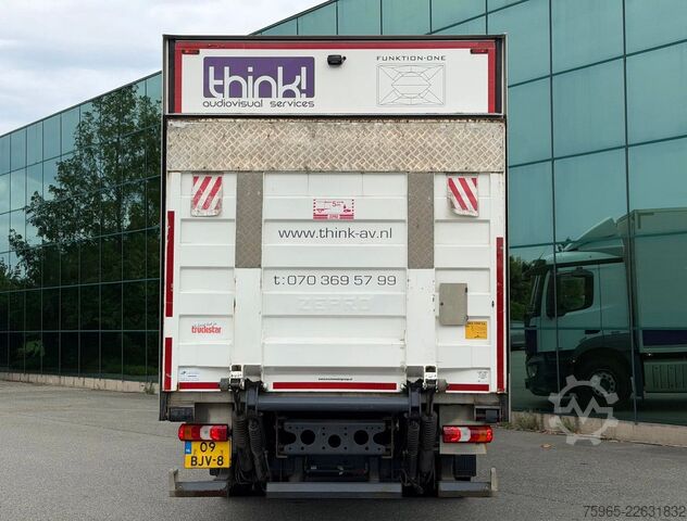 Dobozos teherautó MERCEDES-BENZ Antos 1830 FULL AIR TAIL LIFT 648.000 KM SMART T