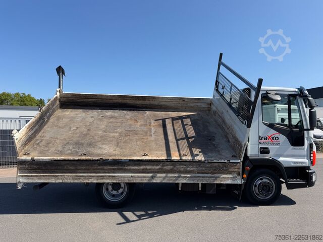 Carrinha basculante trilateral IVECO Eurocargo 80E21K Meiller 2X AHK