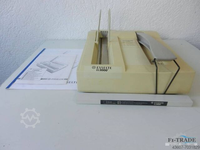Bindmachine Esselte 3000