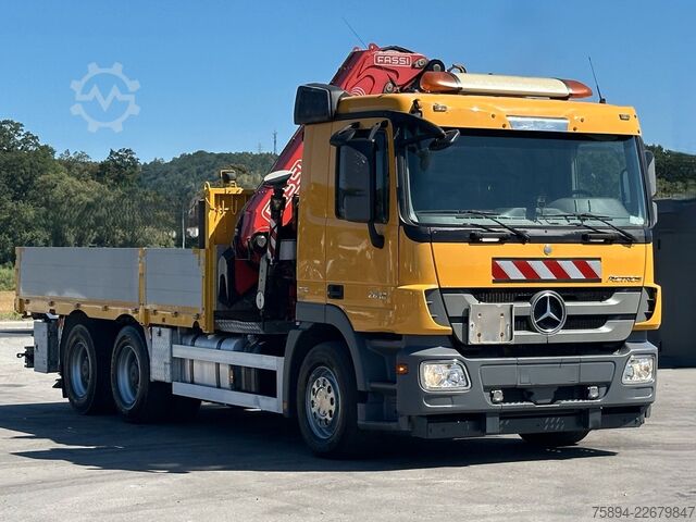 Gru montata su autocarro MERCEDES-BENZ ACTROS 2646 * FASSI F365AXP.26 + FUNK * 6x4
