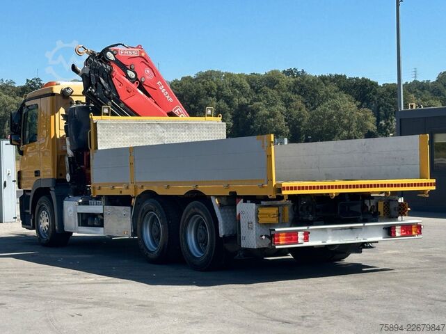 Gru montata su autocarro MERCEDES-BENZ ACTROS 2646 * FASSI F365AXP.26 + FUNK * 6x4