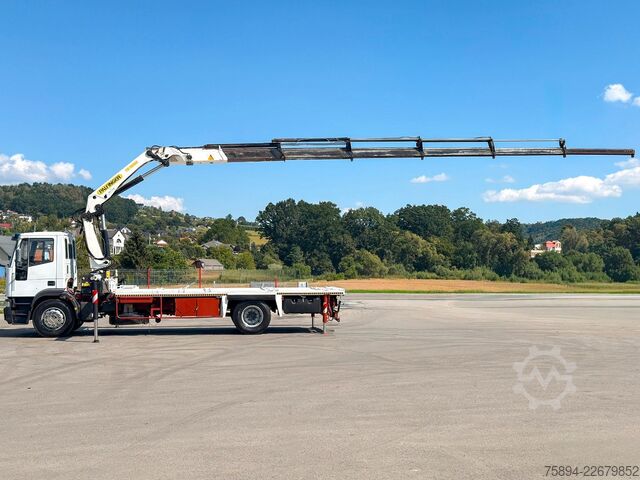 Kamyon üzerine monteli vinç IVECO Eurocargo 170E27 * Platform 6,20 m + PK 19000!
